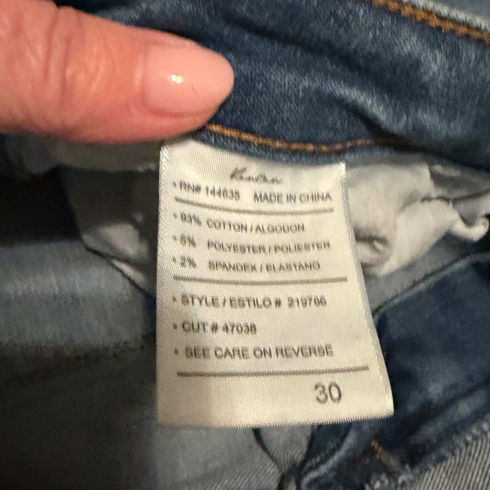 KanCan Blue Distressed Flare Jeans - Picture 9 of 9